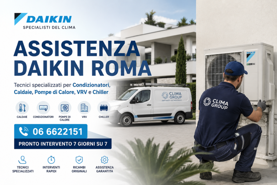 assistenza daikin roma